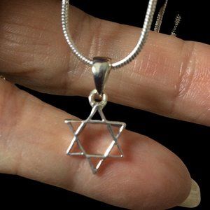Star of David - 925 Sterling Silver - small